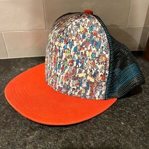 Where’s Waldo Snapback Mesh Baseball Hat 2013
